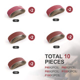 Jellas 3 × 21-Inch Belt Sander with Dust Bag, 7Amp Sander Machine with Variable-speed Control, 2 in 1 Vacuum Adapter, 10Feet (3 meters) Length Power Jellas