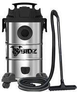 BIDZ 8 Gallons, Powerful 6 Peak HP Motor, 65'' Water Lift Suction Power, Heavy-Duty Stainless Steel Semi- Commercial Shop Vacuum System BIDZ
