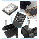 XOOL Precision Screwdriver Set Magnetic, 25 in 1 with 24 Piece Small Screwdriver Set, Mini Pocket Screwdriver kit Magnetic for Computer/Xbox/ PS3/ XOOL