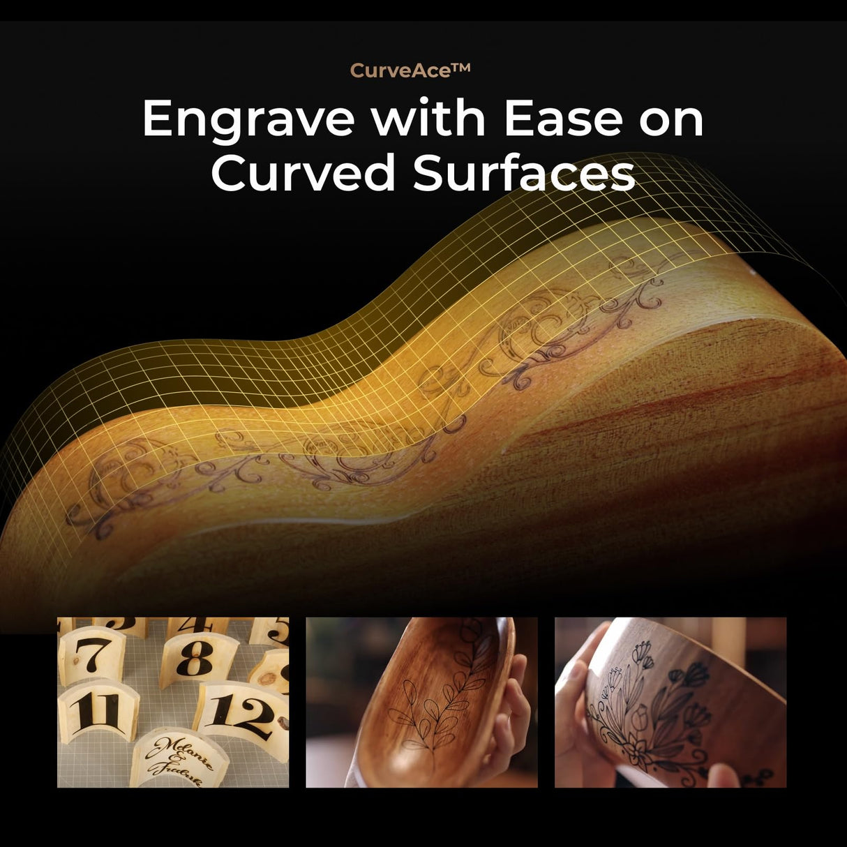 xTool P2 55W CO2 Laser Cutter, Smart Desktop CO2 Laser Engraver and Cutter Machine, Dual Smart 16MP Cameras, Curved Surface Engraving, Create with xTool