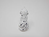 Selsela Dalmation Spotted Dog Puppy Figurine Statue Miniature Small Wood Carving Home Decor Small Animals Pet Selsela
