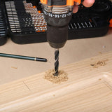 EnerTwist Drill Bit Set, 246-Pieces Drill Bits and Driver Set for Wood Metal Cement Drilling and Screw Driving, Full Combo Kit Assorted in Plastic ENERTWIST