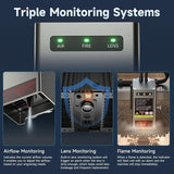 Creality Laser Engraver, 12W Laser Cutter with Air Assist, 120W High Accuracy Laser Engraving Machine, DIY CNC Machine and Laser Engraver for Wood Creality