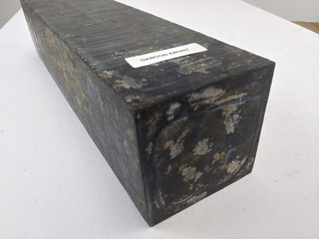 Gaboon Ebony Wood Turning Blanks 3" x 3" x 12" Generic