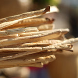 eHemco 4 Tier X-Side End Storage Cabinet with 4 Wicker Baskets, Walnut eHemco