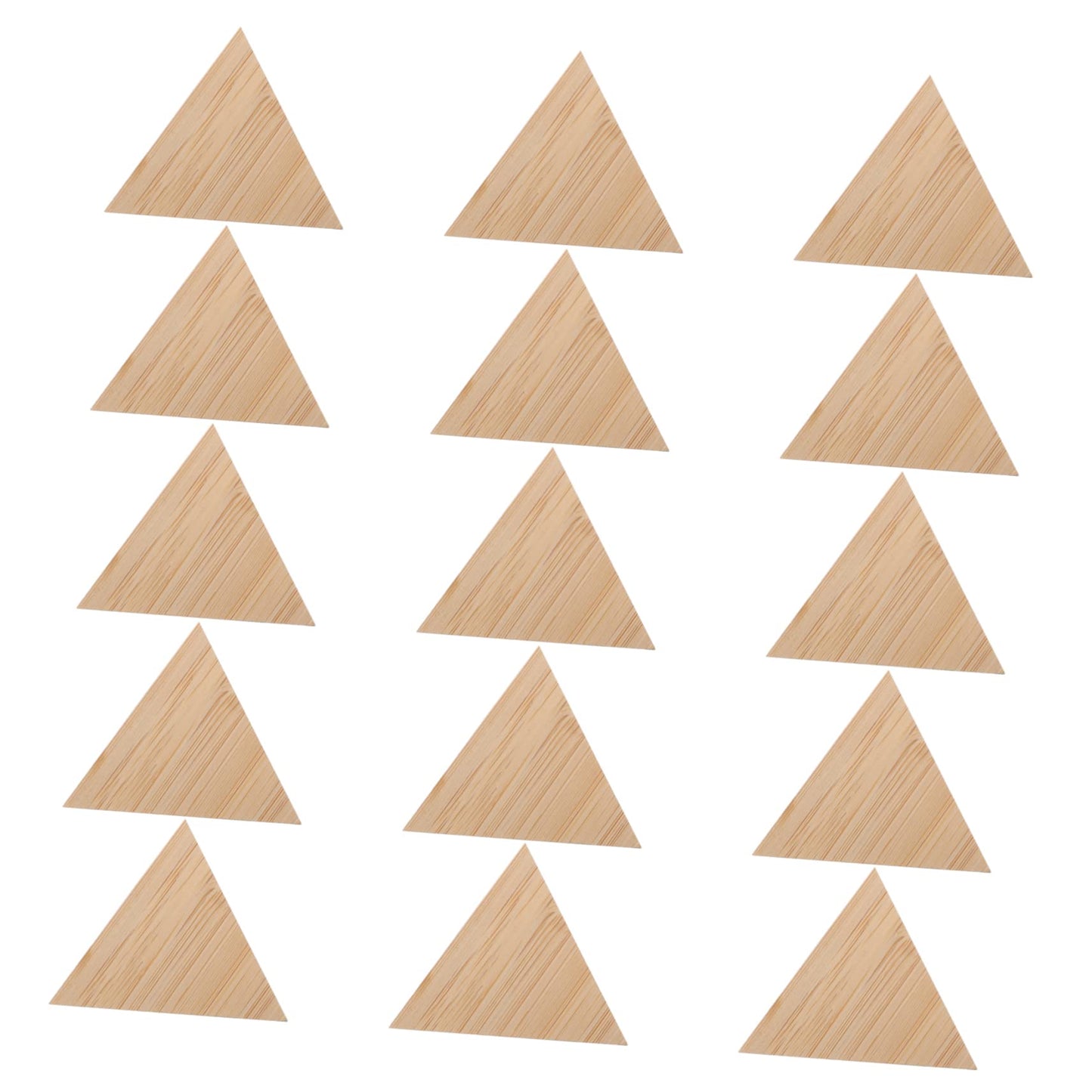 MAGICLULU 15pcs DIY Hand Painting Wood Cutout Shapes Unfinished Wood Chip Crafts Blank Wood Gift Tags Ornament for Kids Wood Log Slices Ornaments for