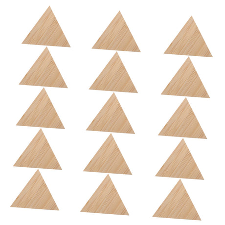 MAGICLULU 15pcs DIY Hand Painting Wood Cutout Shapes Unfinished Wood Chip Crafts Blank Wood Gift Tags Ornament for Kids Wood Log Slices Ornaments for MAGICLULU