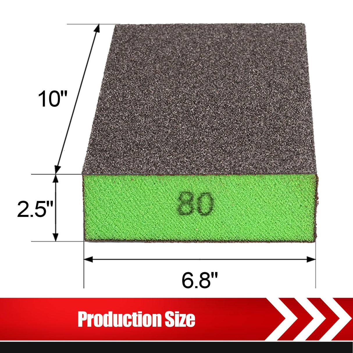 BOSHCRAFT 18 Pack Sanding Sponge, Washable and Reusable Sanding Block for Wood Drywall Metal Glasses Coarse/Medium/Fine/Superfine in 60/80/120/220 BOSHCRAFT