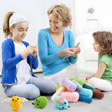 INSCRAFT Crochet Kit for Beginners, 6 Pack Dinosaurs Crochet Animal Kit,Starter Kit with Step-by-Step Video Tutorials, Learn to Crochet Kits for INSCRAFT