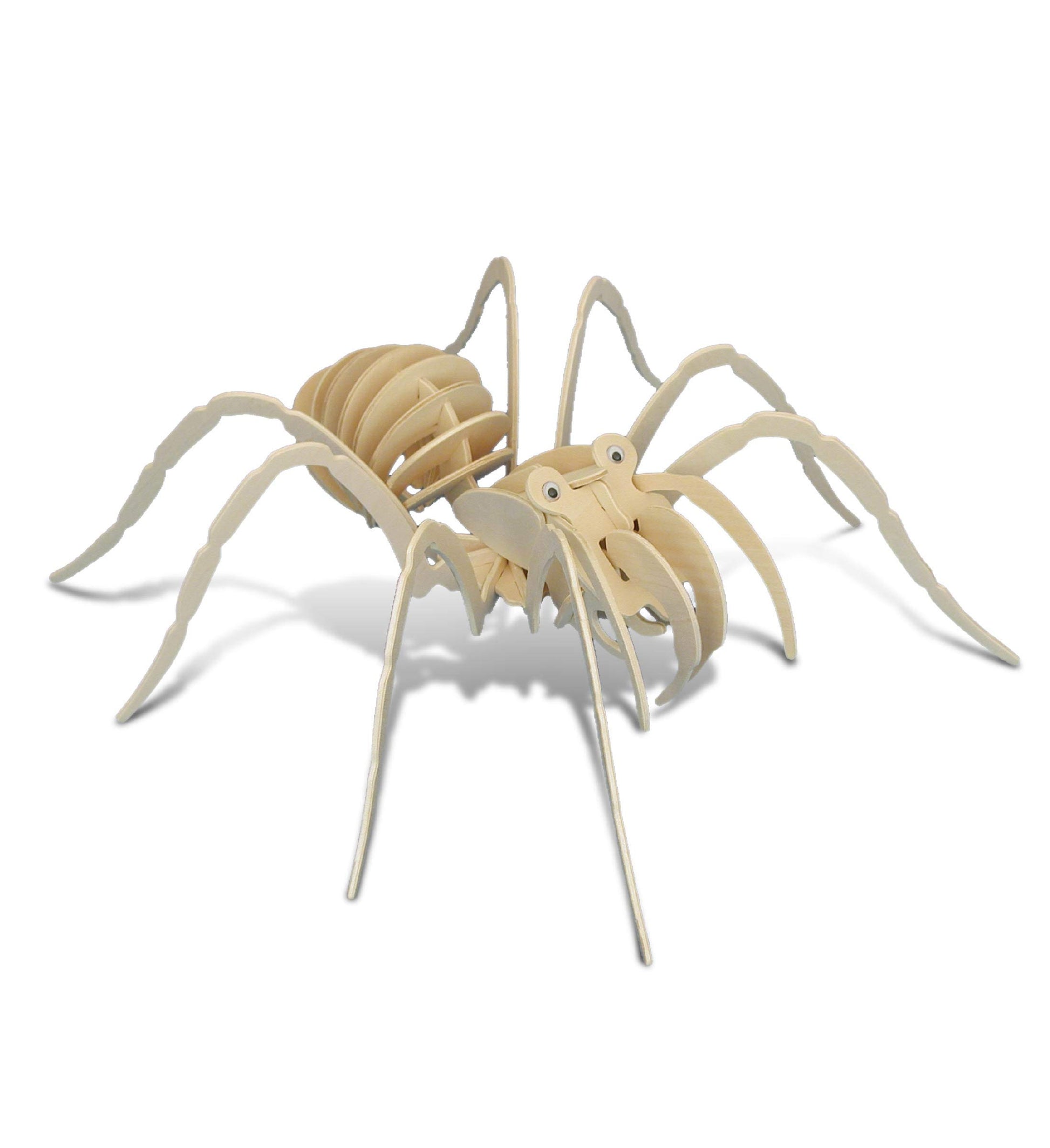 Puzzled 3D Puzzle Tarantula Spider Wood Craft Construction Model Kit, Fun & Educational DIY Wooden Toy Assemble Model Unfinished Crafting Hobby - WoodArtSupply