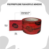 Tuck Tape Construction Sheathing Tape, Epoxy Resin Tape, 2.4 in x 180 ft (Red) Tuck Tape