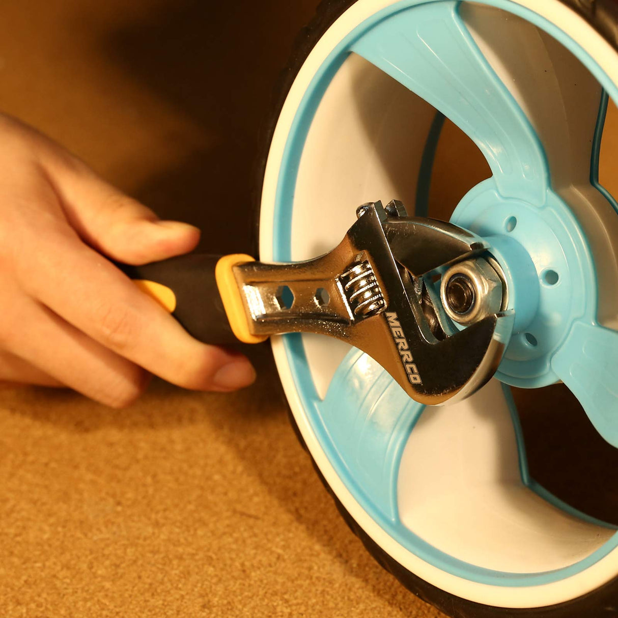 DEKOPRO 198 Piece Home Repair Tool Kit, Wrench Plastic Toolbox with General Household Hand Tool Set DEKOPRO