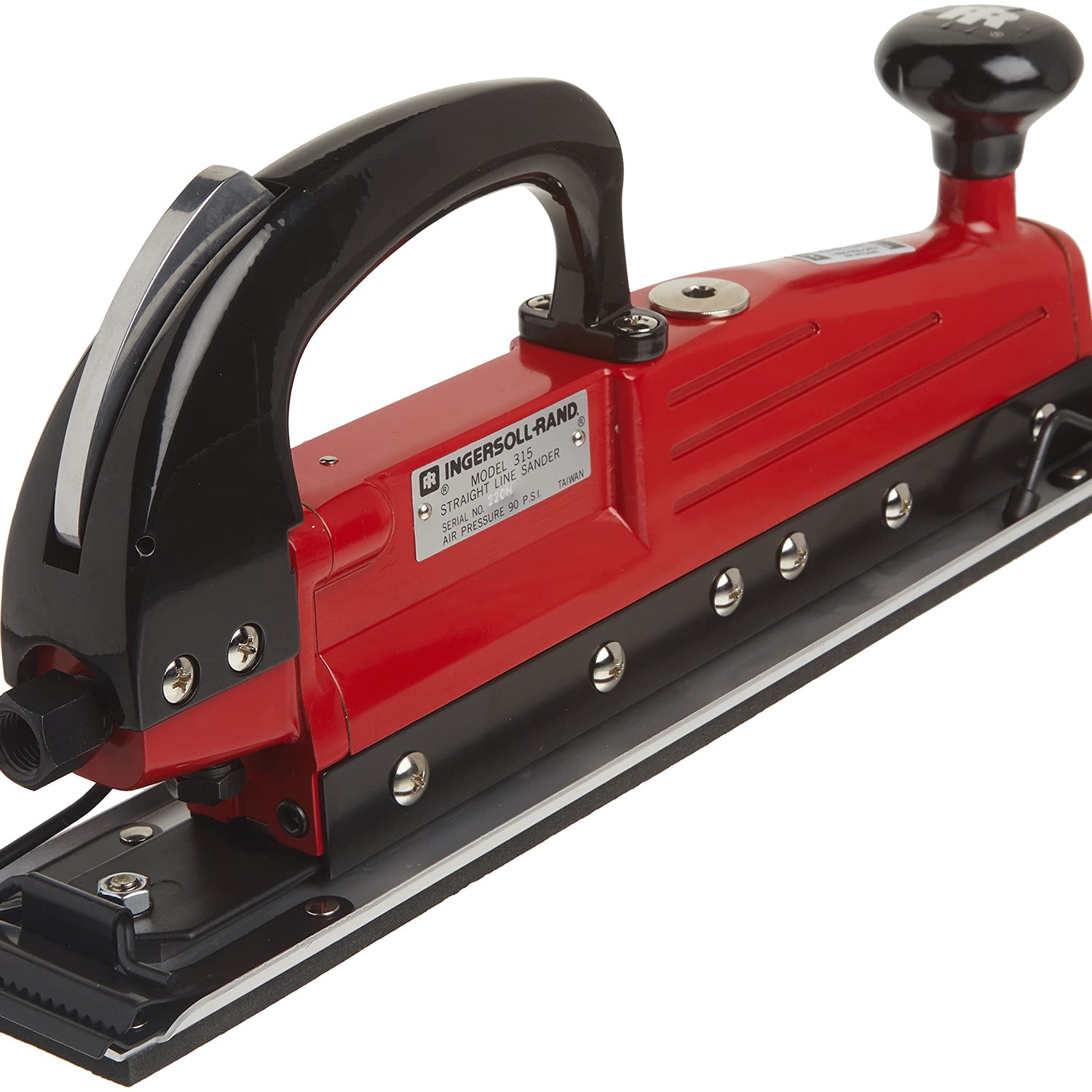 Ingersoll Rand 315 15” Straight Line Air Sander, Heavy Duty, Twin Piston, 2.75" x 15" Pad, 3,000 RPM, Red, One Size Ingersoll Rand