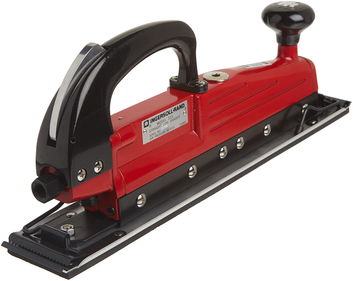 Ingersoll Rand 315 15” Straight Line Air Sander, Heavy Duty, Twin Piston, 2.75" x 15" Pad, 3,000 RPM, Red, One Size Ingersoll Rand