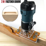 Power Tool Protective Shield Accessory Base Woodworking Trimmer Router Router Transparent Trimming Machine Protection Cover Garosa