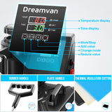 WHUBEFY Heat Press,5 in 1 Multifunctional Tshirt Printing Machine 15"x12" Digital Industrial Heat Transfer Machine,Swing Away Sublimation Heat Press Whubefy