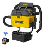 DEWALT Portable 6 Gallon 5 Horsepower Wall-Mounted Garage Wet Dry Vacuum Cleaner DXV06G, Yellow+black DEWALT