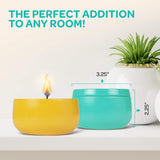 Hearts & Crafts DIY Complete Soy Wax Candle Making Kit - 2lbs Soy Candle Wax and All Candle Making Supplies Included and Candle Jars - Complete DIY Hearts & Crafts