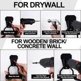 Heevir Garden Power Tool Hanger - 4Pcs Steel String Trimmer Holder Wall Mount, Grass Trimmer Organizer, Weed Eater Rack Garage Storage Hook for Weed Heevir