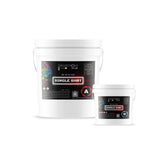 Bulletproof Resins: Single Shot |100% Solids Epoxy Resin Kit (3 Gallons) Solvent-Less, Two Component Gloss Coat Finish- Low VOC! Industrial Use, BallistiX