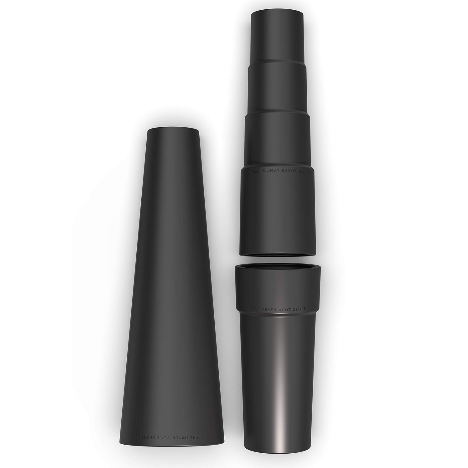 TDVS Universal Vacuum Hose Adapter Kit Reducer Attachment Designed to Fit More Vacuums Than Any Other Adapters - Fits 1 1/16 to 1 3/4 inches -3 The Dryer Vent Store