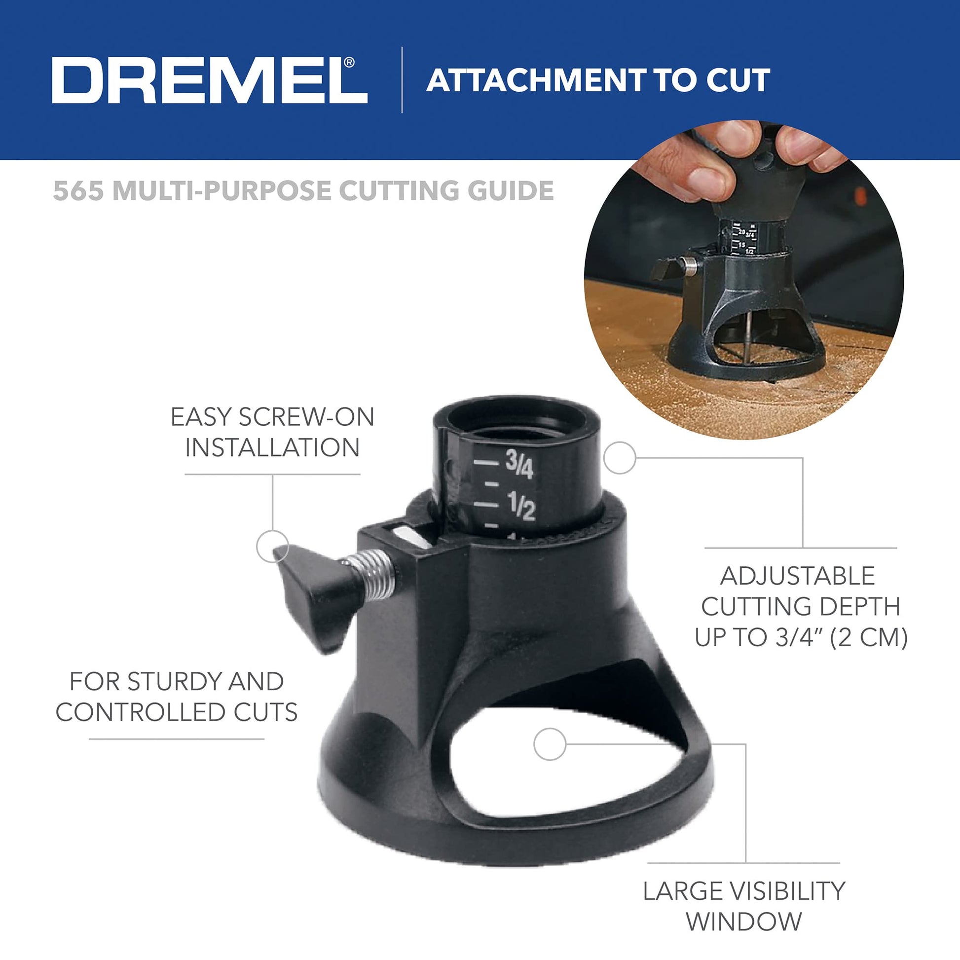 Dremel 4300-5/40 High Performance Rotary Tool Kit with LED Light- 5 Attachments & 40 Accessories- Engraver, Sander, and Polisher- Perfect for - WoodArtSupply