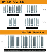 Jackson Palmer 218 Piece Ultimate Screwdriver Bit Set, High Grade Carbon Steel, Includes Hard-to-Find Security Bits Jackson Palmer