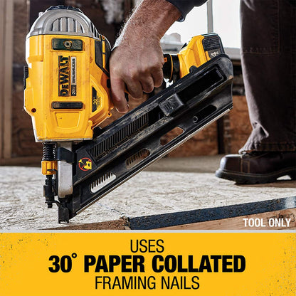 DEWALT 20V MAX* XR Framing Nailer, Dual Speed, Tool Only (DCN692B), 38.74 x 14.94 x 33.66 cm - WoodArtSupply