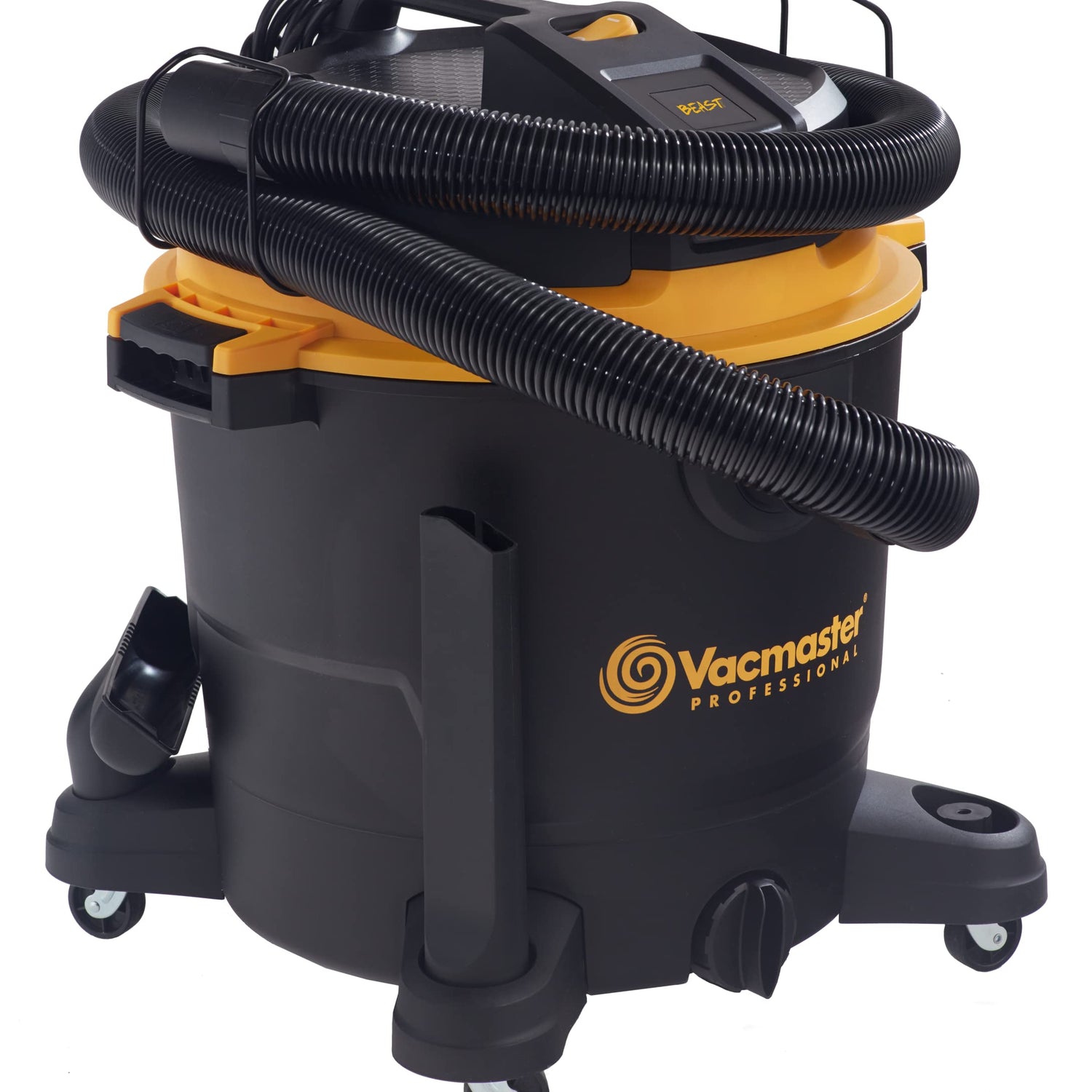 Vacmaster Professional - Wet/Dry Vac, 16 Gallon, Beast Series, 6.5 HP 2-1/2" Hose (VJH1612PF0201), Black Vacmaster
