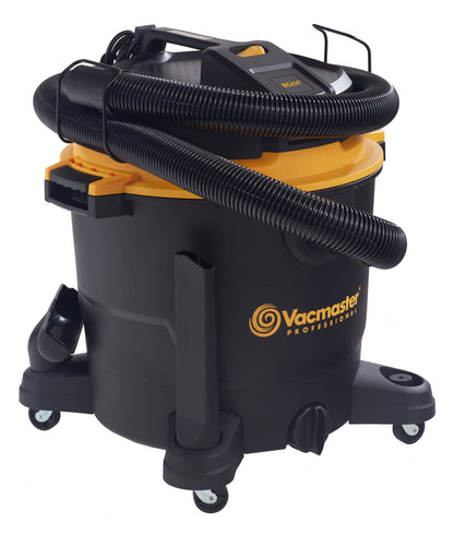 Vacmaster Professional - Wet/Dry Vac, 16 Gallon, Beast Series, 6.5 HP 2-1/2" Hose (VJH1612PF0201), Black