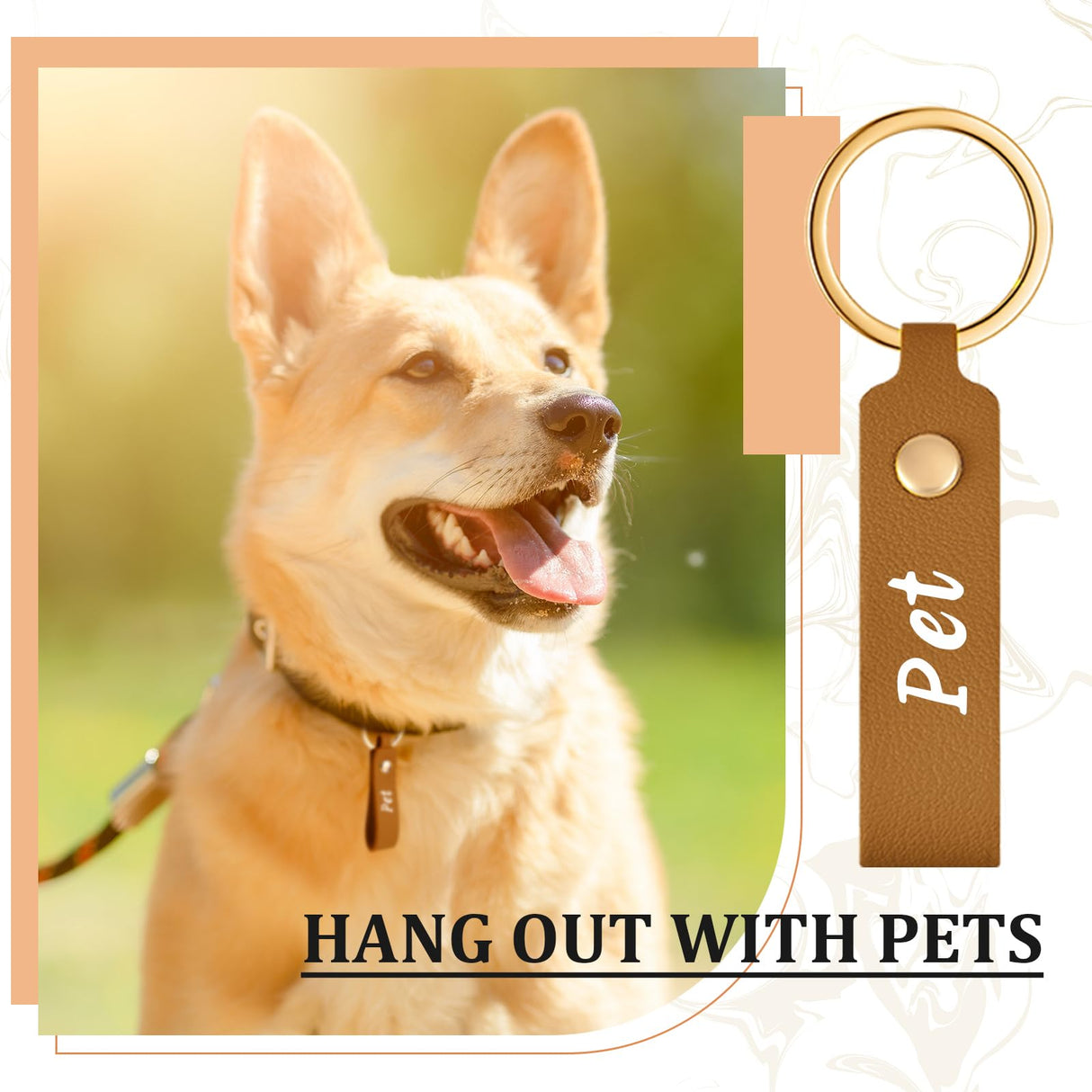 Wavyknot 100 Pcs PU Leather Key Fobs Kit Blanks DIY Laser Engraving Keychain for Leather Keychain Making Supplies(Colorful, 3.7 x 0.7 Inches) Wavyknot