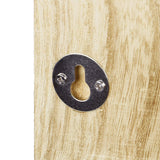 Ikee Design Wooden Wall-Mounted Display Shelves Rack for Collectibles-Figures,Shot Glasses, Spice Can,Cosmetics or Perfume-5 Adjustable Height Ikee Design