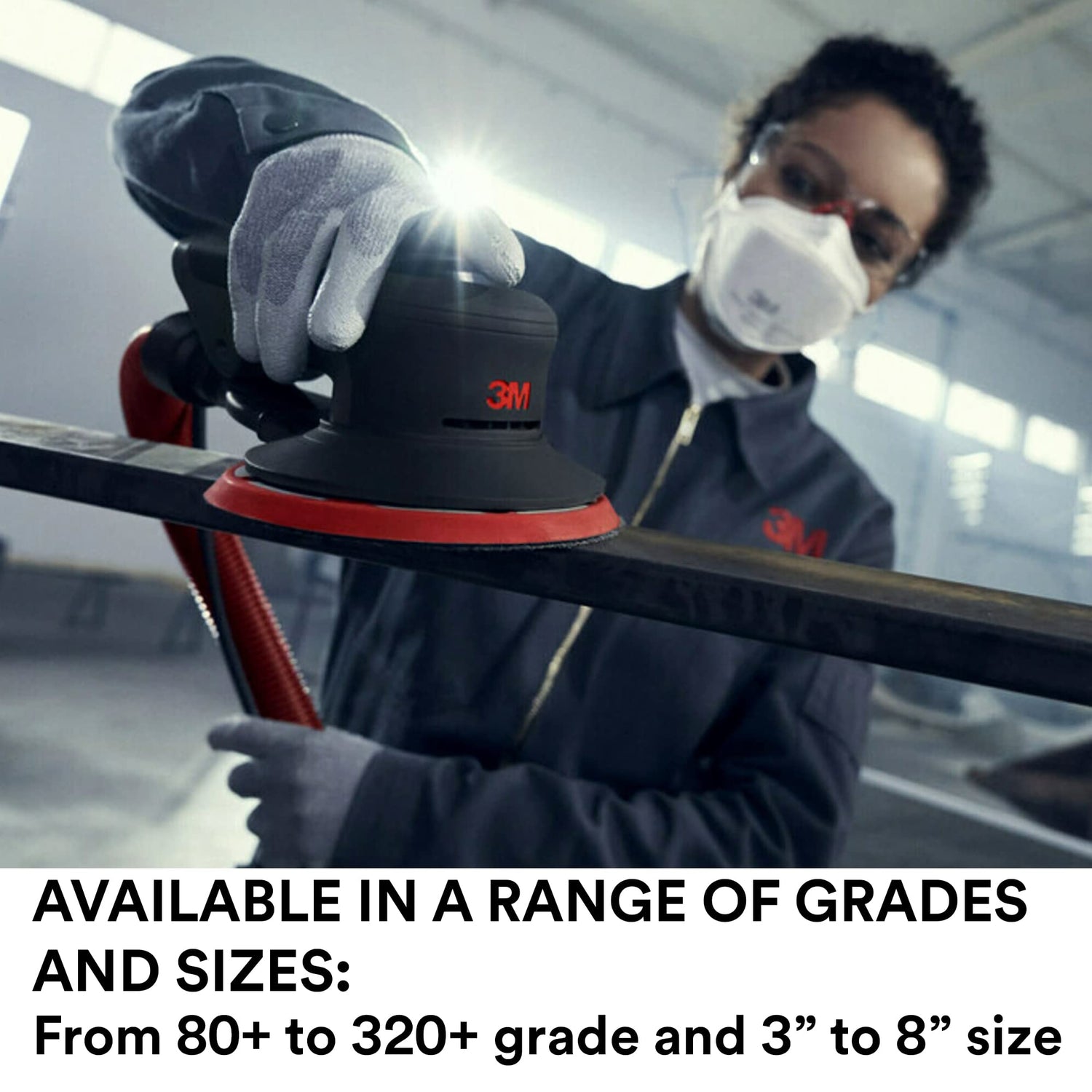 3M Xtract Cubitron II Net Disc 710W, 120+, 5 in, Die 500X, Pack of 50 Hook and Loop Sanding Discs, Virtually Dust-Free, Premium Option for Metal, Xtract