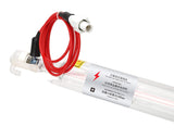 TEN-HIGH CO2 Glass Laser Tube, Unique Upgraded Version Super Easy Installation Stable Power, for Laser Engraving Cutting Machine, Length 700mm TEN-HIGH