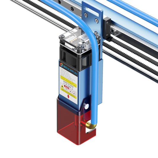 SCULPFUN S10 Laser Head Module, 10W Optical Power Higher Accuracy Fixed Focus Laser Module for Laser Engraver Cutter with Air Assist Nozzle Tube and - WoodArtSupply