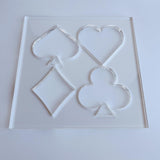 Card Suits Router Template, Router Inlay Template, Router Jig, Woodworking Template, Craft Template Phocaea