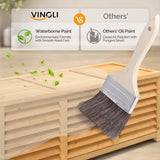 VINGLI 47 Gallon Wood Deck Box, Outdoor Storage Box for Tools, Toys, Patio Storage Bench Container for Backyard, Porch, Garden (Natural) VINGLI