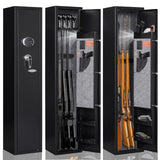 KAER Gun Safe,Rifle Safe,Gun Safes for Home Rifle and Pistols,Gun Security Cabinet,Gun Cabinet for Rifles and Shotguns with Removable Storage Shelf KAER