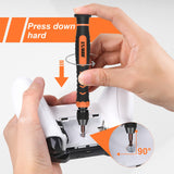 JOREST 38Pcs Precision Screwdriver Set, Tool Kit with Security Torx T5 T6 T8 T9, Triwing Y00, Star P5, etc, Repair for Ring Doorbell, Laptop, Switch, Jorest