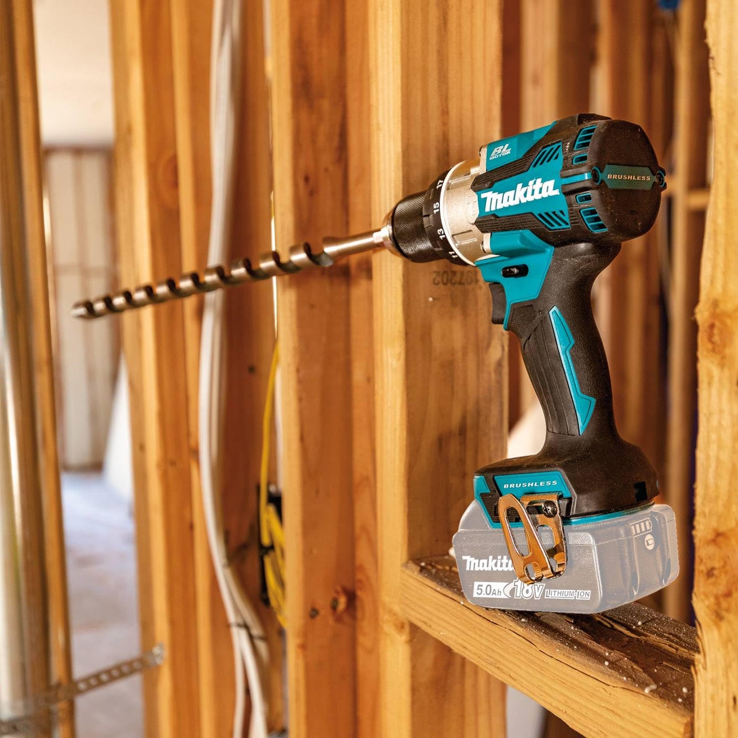 Makita XPH16Z 18V LXT® Lithium-Ion Compact Brushless Cordless 1/2" Hammer Driver-Drill, Tool Only - WoodArtSupply