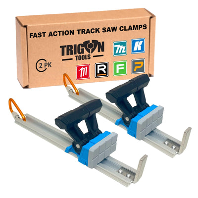 Quick Release Track Saw Clamp, Clamps for Circular Saw Guide Rail Clamp, Track Clamps for - Plunge Saw, Track Saw Guide, Track Saw Accessories, T