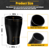 Table Saw Vacuum Adapter Replacement For Dewalt DWE7491RS Dust Collection Shop Vac Attachment Construction - Suitable for connecting 2 1/2 "table saw Adabuing