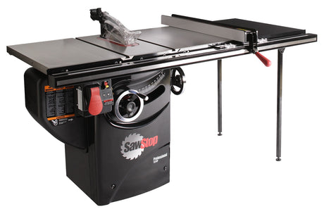 SAWSTOP 10-Inch Professional Cabinet Saw, 3-HP, 36-Inch Professional TGlide Fence System (PCS31230-TGP236) SawStop
