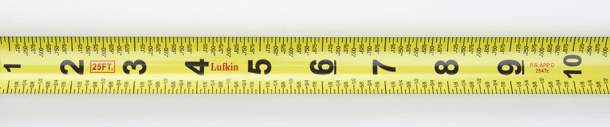Crescent Lufkin 3/4" x 16' Quikread® Power Return Yellow Clad Tape Measure - PQR1316N Lufkin