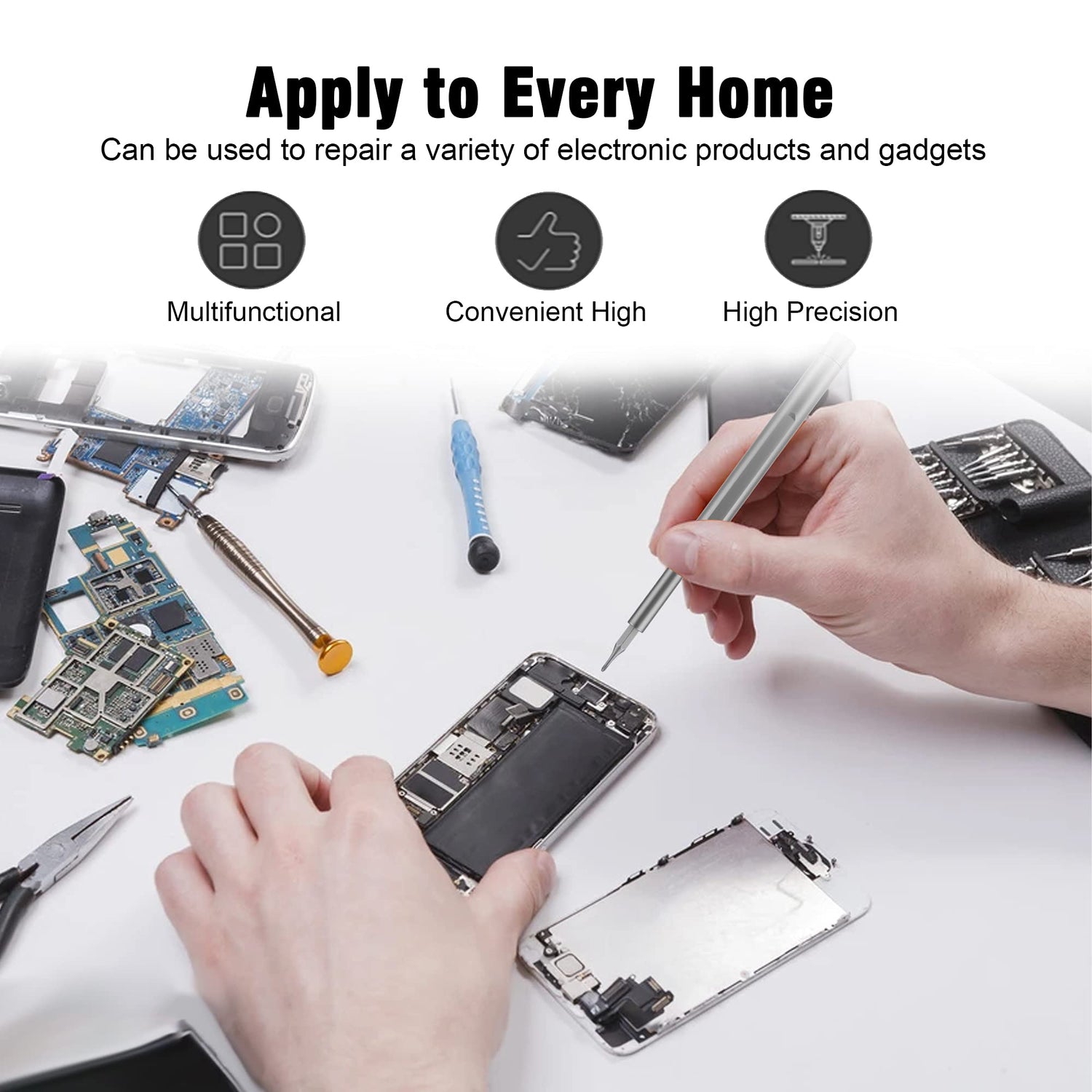 XOOL Precision Screwdriver Set Magnetic, 25 in 1 with 24 Piece Small Screwdriver Set, Mini Pocket Screwdriver kit Magnetic for Computer/Xbox/ PS3/ XOOL