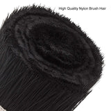 Acrux7 Dust Shoe Brush, 100mm Engraving Machine Dust Cover Nylon CNC Vacuum Brush for CNC Router Spindle Motor Black Acrux7