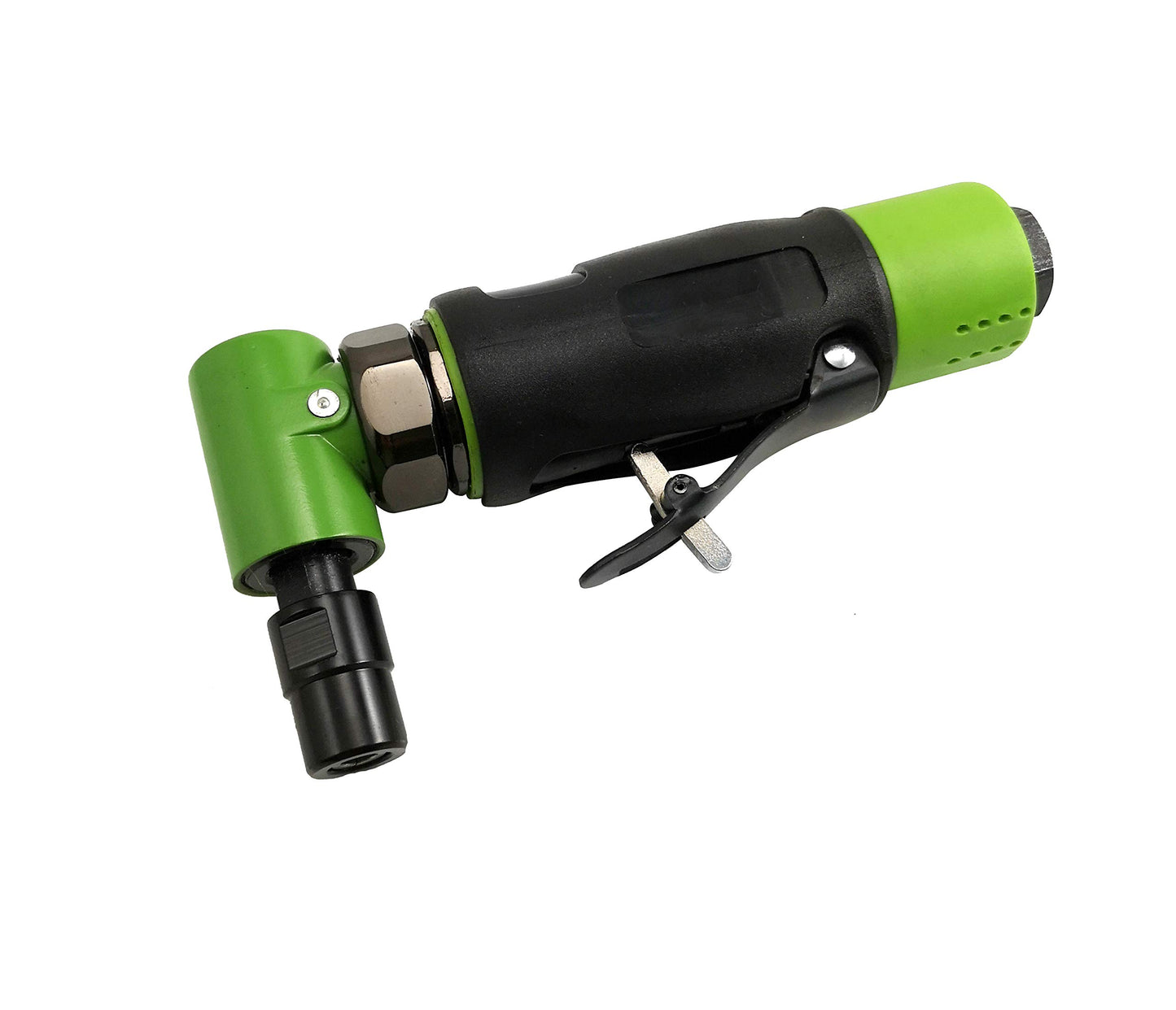 DP Dynamic Power 1/4-IN" Pneumatic Drive Angle Die Grinders,GREEN. D-313951 - WoodArtSupply