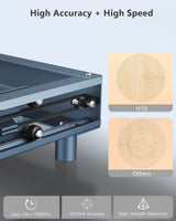 Ortur Laser Master H10, 20W Laser Engraver with 40L Laser Air Assist, 20W Laser Cutter and Engraver Machine, 20000mm/min Engraving Speed and App Ortur