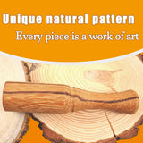 Wood Carving Mallet - 10oz Wooden Mallet - Ergonomic, Comfortable Handle Reduces Hand Fatigue - Marblewood Head Absorbs and Distributes Impact Force Yoquare