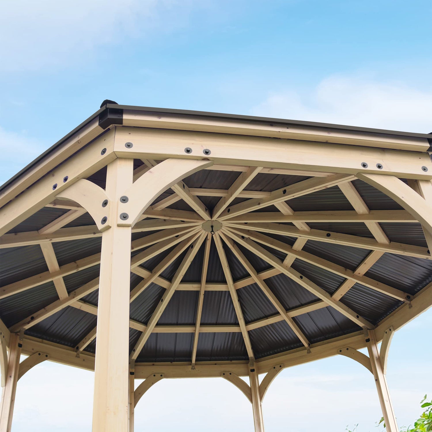Yardistry Meridian 12' Octagon Gazebo Yardistry